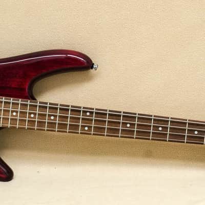 Ibanez GSR200TR Electric Bass Transparent Red (s/n:0044) image 5