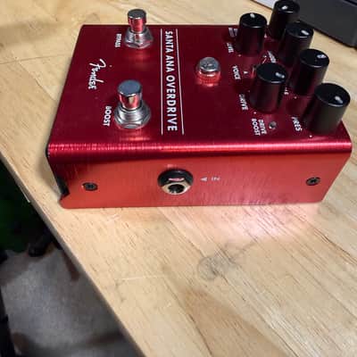 Fender Santa Ana Overdrive 2018 - Present - Red image 3