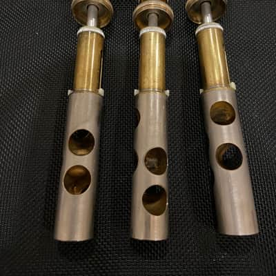 1992 Bach Stradivarius 18037 Bb Trumpet – Rare Gold Plate over Silver – ML Bore image 11