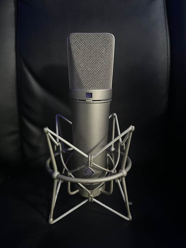 Neumann U 87 Ai Large Diaphragm Multipattern Condenser Microphone 1986 - Present - Nickel image 1