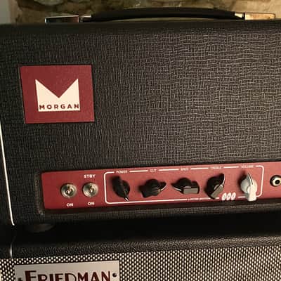 Morgan Amplification JMI 10th Anniversary 20-Watt Guitar Amp Head 2019 - Black image 6