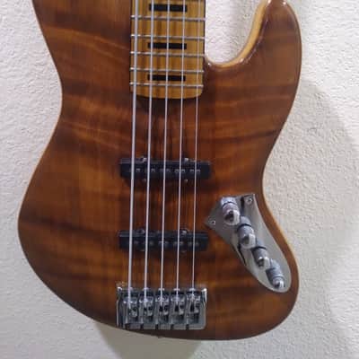 Edward Floyd Custom Partisan 5-String Jazz Bass image 1