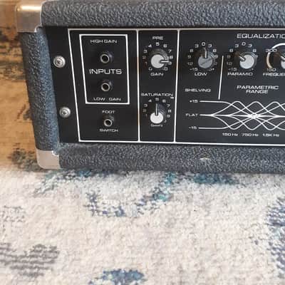 Peavey Century 200H Guitar Bass Amp Head 1970s/1980s - Black image 2