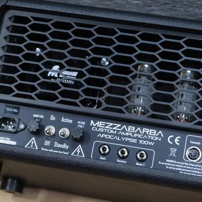 Mezzabarba Custom Amplification Apocalypse 100W Version 6L6 Head w/Footswitch image 17