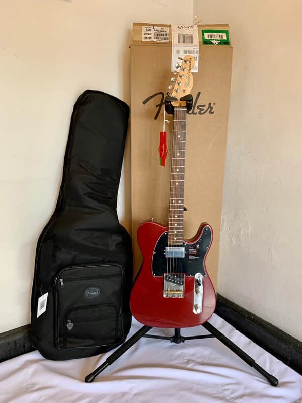 Fender American Performer 2020 Transparent Red image 1