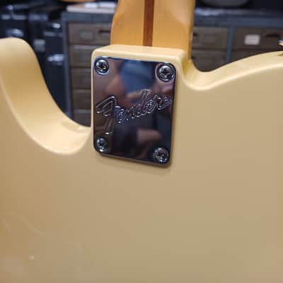 Fender American Performer Telecaster Hum with Maple Fretboard 2018 - Present - Vintage White image 8