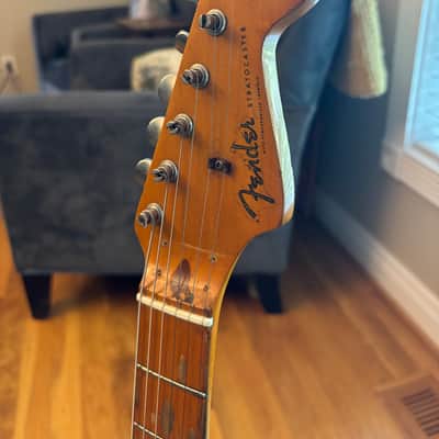 1984 Fender American Vintage '57 - AVRI 1957 Reissue Stratocaster - Sunburst - w/Case image 2