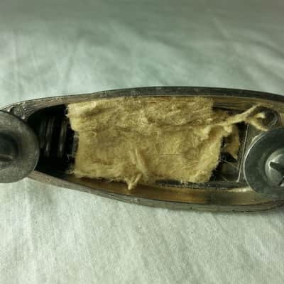 *Slingerland 1x Bass Drum Lugs Nickel Radio/Sound King Vintage 50s EXC Hardware* image 3