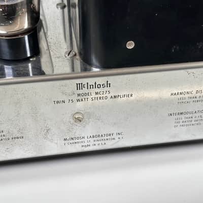 Vintage 1960's McIntosh MC275 Stereo Tube Power Amplifier image 14