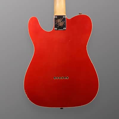 Mario Martin T-Style Custom - Candy Apple Red - Light Relicw/ Fralin Pickups. 6lbs 3oz, NEW. (Authorized Dealer) image 8