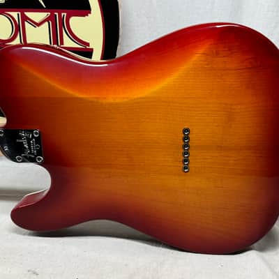 Fender American Deluxe Telecaster Guitar with Case 2008 - Aged Cherry Sunburst / Rosewood fingerboard image 13