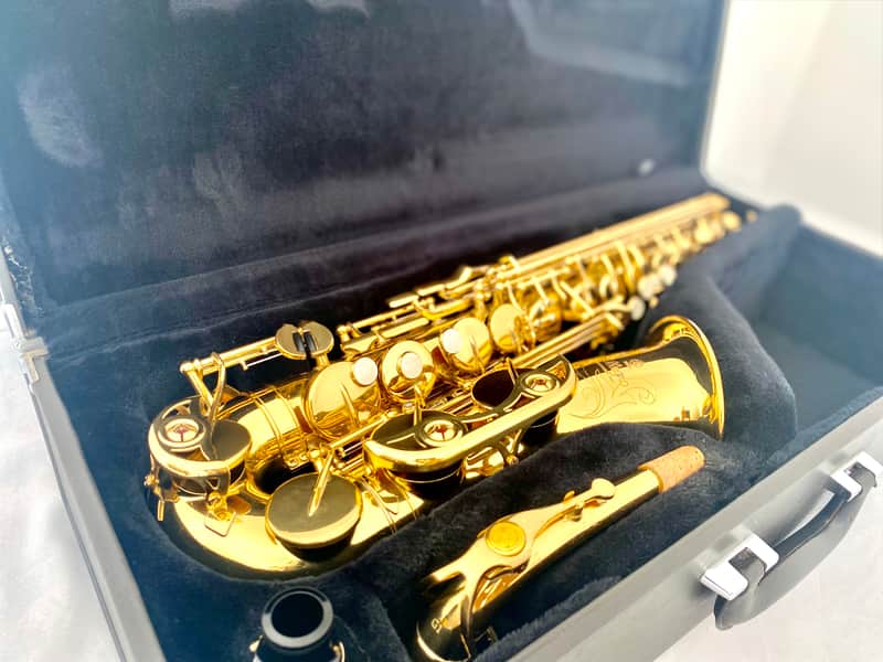 Yamaha YAS-575AL Allegro Alto Saxophone Japan G1 Neck w/ Yamaha 4C Mouthpiece & Yamaha Case image 1