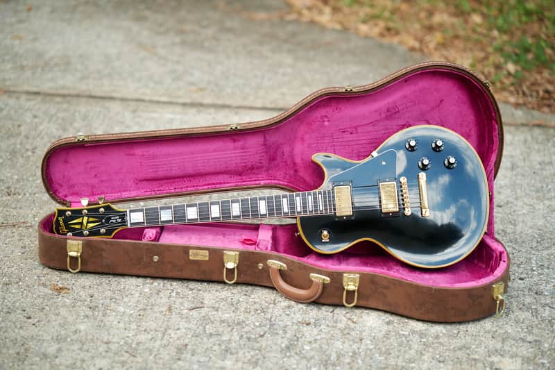 Gibson Les Paul Custom 1968 Reissue 2016 - Ebony Vos image 1