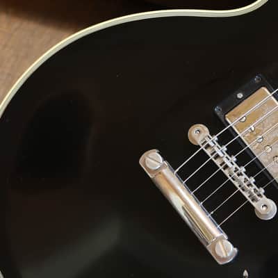 2009 Gibson Custom Shop 1968 Historic Reissue Les Paul Custom Electric Guitar Black Ebony + COA OHSC image 5