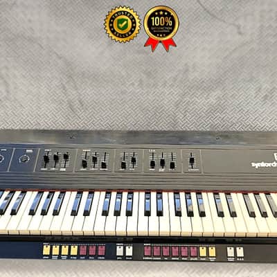 Farfisa Syntorchestra 49-Key Mono/Polyphonic String Synth- Very Similar To Soundmaker!โ
SUPER RARE from ยด80sโ
Professional Vintage Synthesizer โ
Cleaned & Full Checked image 3