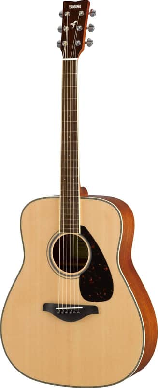 Yamaha FG820 Solid Top Dreadnought Acoustic Guitar image 1