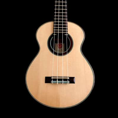 Leonardo Rojas Artisan Concert Ukulele-Spruce/Ziricote and Flamed Maple image 2