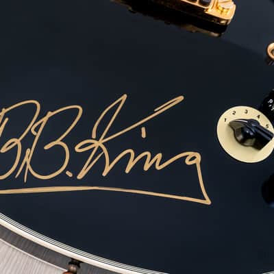 1997 Gibson B.B. King Lucille ES-355 70th Anniversary Limited Edition, Near-Mint & Signed w/ Case, Tags image 6