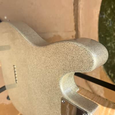 Partscaster Tele copy 1990’s - Silver/Gold Sparkle image 3