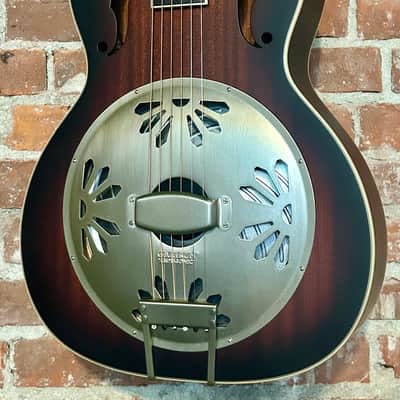 Gretsch G9241 Round Neck Resonator - Red Sunburst, Ships Fast with A Gig Bag and Pro Set Up! image 1