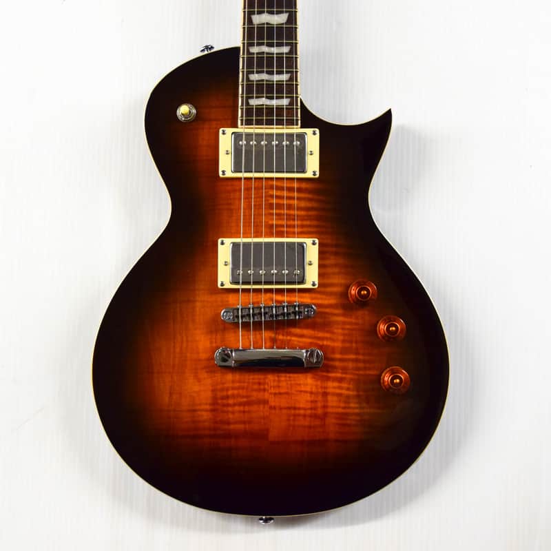 ESP LTD EC-256 FM - Dark Brown Sunburst image 1