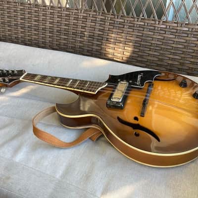 Harmony H-35 "Batwing" electric mandolin image 20