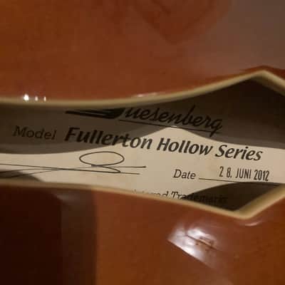 Duesenberg Fullerton Hollow Series 2010’s - Vintage Burst image 6