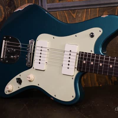 Suhr Classic JM Antique Limited Edition Ocean Turquoise image 13