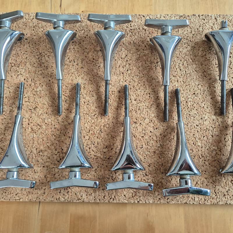 ~1980 Sonor Phonic Bassdrum Claws and Screws Chrome