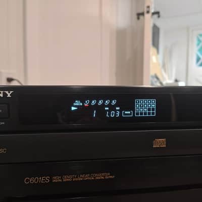 Immagine Sony CDP-C601ES 5-Disc Carousel CD Changer Player  1993 - 6