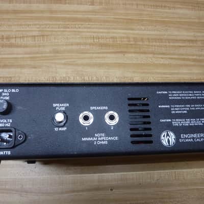 SWR 350  Bass Amp head image 5