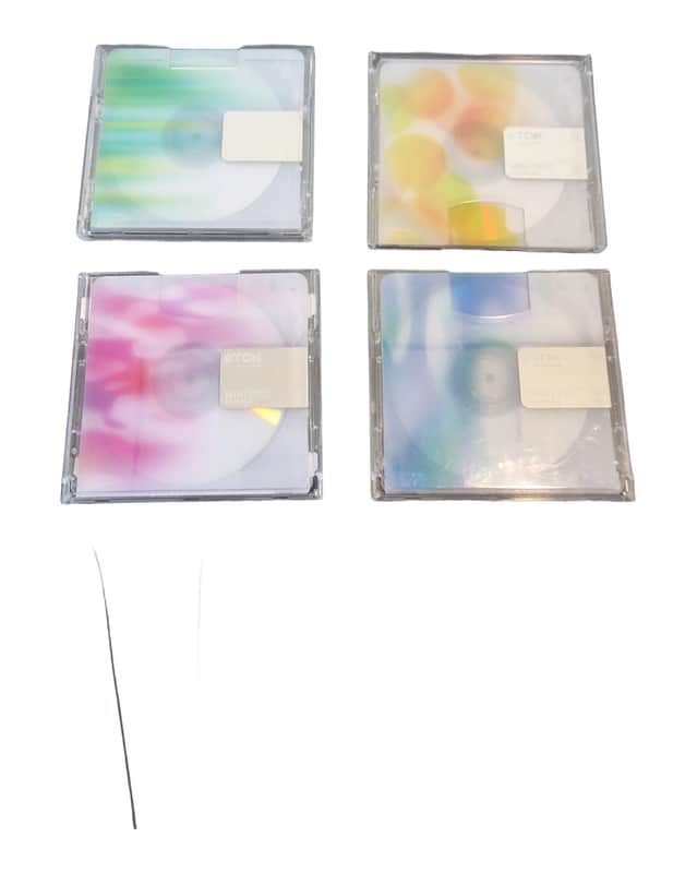 TDk MD 80 - Multi Coloured X 4 - Cassette Tape - Excellent image 1