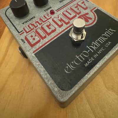 Electro-Harmonix Little Big Muff Pi Distortion / Sustainer 2006 - Present - Gray / Black / Red image 3