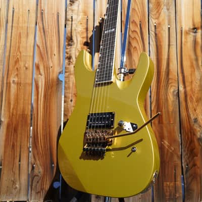 ESP LTD M-1 Custom '87 Dark Metallic Gold 6-String Electric Guitar image 4