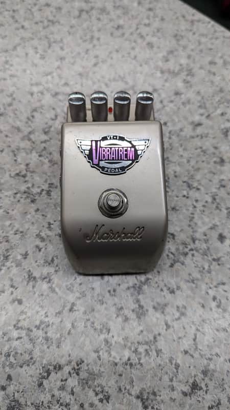 Marshall VT-1 Vibratrem Vibrato and Tremolo Pedal 2010s - Silver image 1