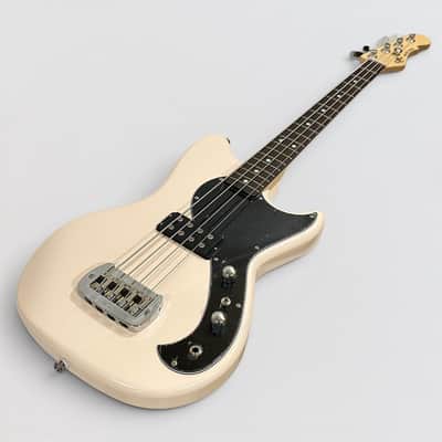 G&L Tribute Series Fallout 4 String Short Scale Electric Bass Guitar - Olympic White image 10