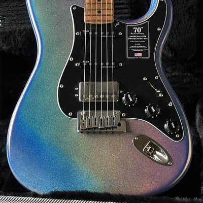 Fender 70th Anniversary American Ultra Stratocaster HSS Amethyst image 5