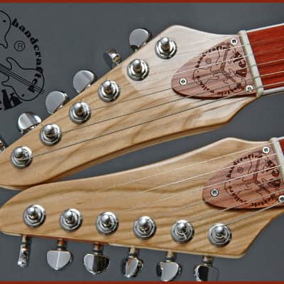 Custom REK Portato Guitar two-handed tapping touch. Like a doubleneck double neck Chapman Stick image 9