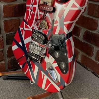 FRANKENSTRAT w/EVH WOLFGANG STANDARD NECK & SWAMP ASH FLOYD ROSE BODY =VAN HALEN= EVH 5150 image 11