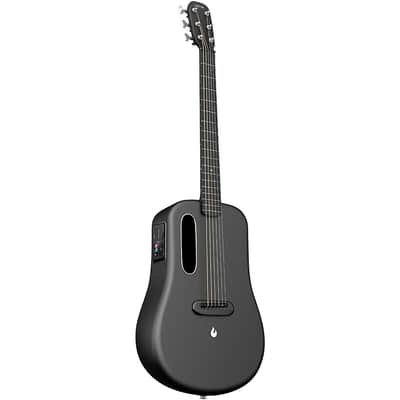 LAVA MUSIC LAVA ME 3 38" Acoustic-Electric Guitar With Space Bag Regular Space Grey image 3