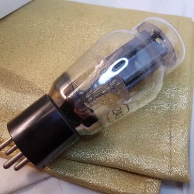 RCA 2% Tight Matched Pair (2) 2A3 AT1000 TESTED Vacuum Tubes black S plate hifi Power Triode 1936-1954 image 20