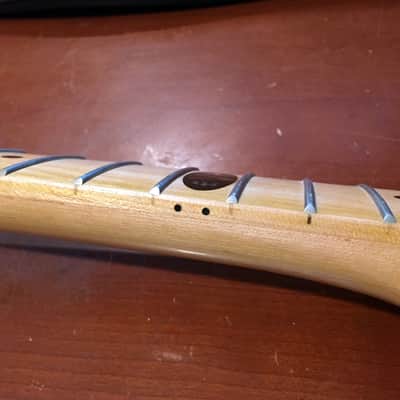 Stratocaster Neck - Abalone EVH Inlay 12th Fret Inlay - Frankenstrat - One of a Kind! Free Shipping! image 4