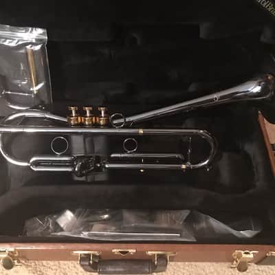 Carolbrass Trumpet Carol Brass Baro Model Blackhawk W/Gold Trim image 1