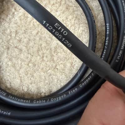 Live Wire Elite Instrument Cable 10 ft. Black image 2
