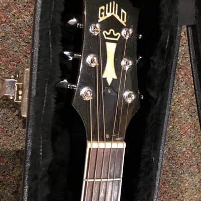 Guild F45CE vintage acoustic guitar 1980's Blonde image 7