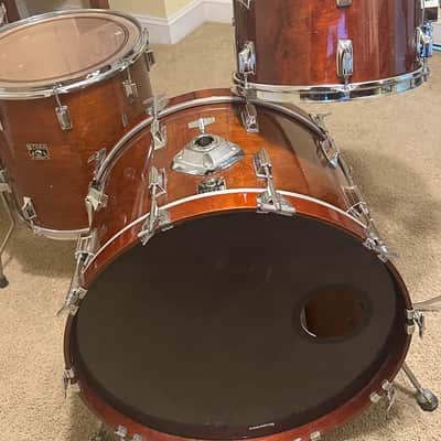 Tama SuperStar Drum Kit 22/13/16/16 Mahogany Finish image 2