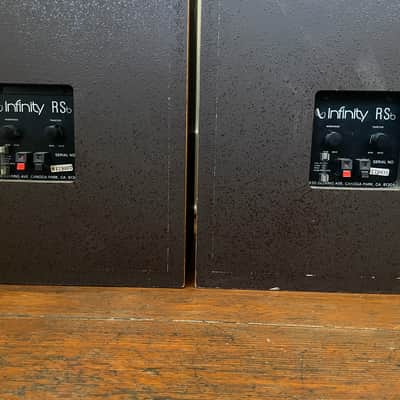 Vintage Infinity RSb speakers circa 1978 image 5