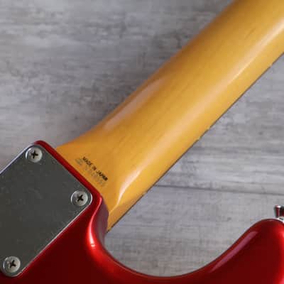 1993 Fender Japan ST62-53 '62 Reissue Stratocaster (Candy Apple Red) image 11