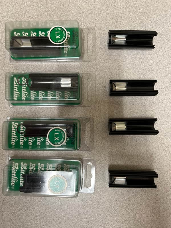 Lot of 8 Littlite LX High Hood Replacement for Goosenecks 2000s - Black image 1
