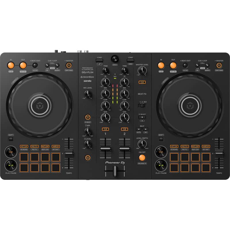 Pioneer DJ DDJ-FLX4 2-Channel Rekordbox and Serato DJ Controller image 1